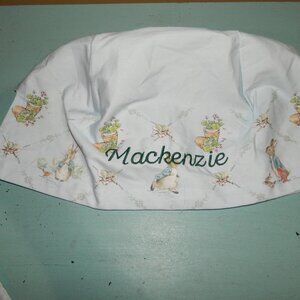 Pottery Barn Kids Peter Rabbit "Mackenzie" Easter Basket Liner Sz S (F-7)